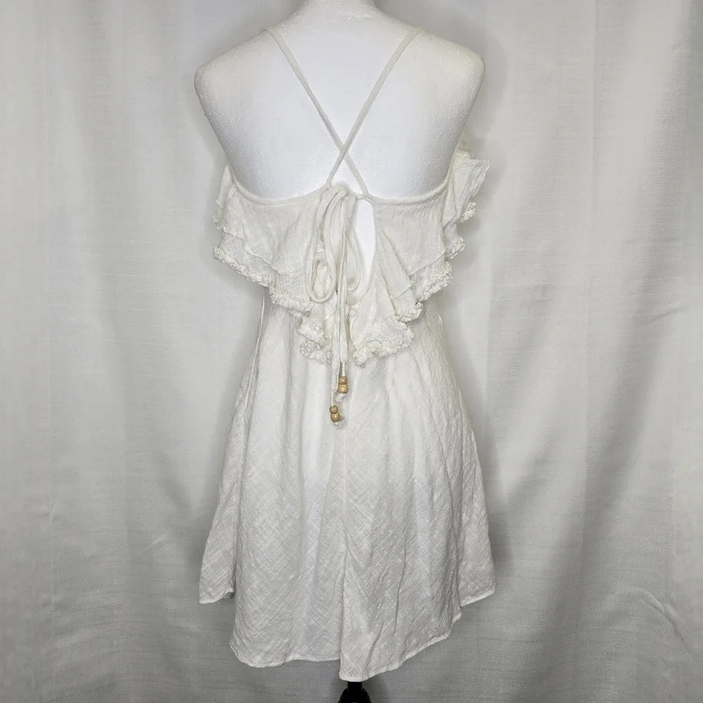 Free People White Mini Dress - Picture 4 of 16